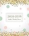 2018 - 2019 Weekly & Monthly Planner: 2018 - 2019 For Two Year Planner | 365 Daily Weekly And Monthl by Nicole Planner