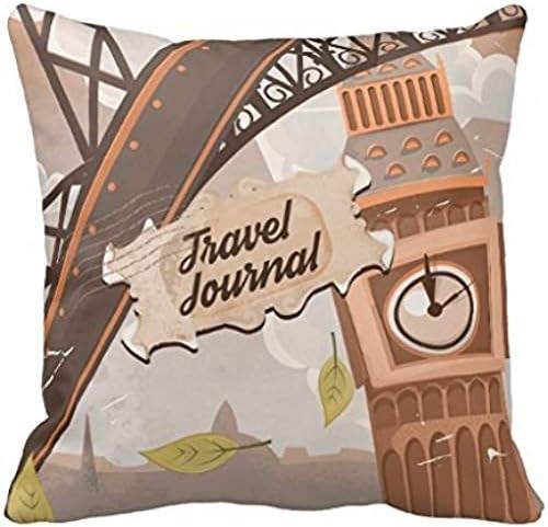 Travel Journal R79156214d96c4677a57586c1783dbef9 I52ni 8byvr Pillow Case