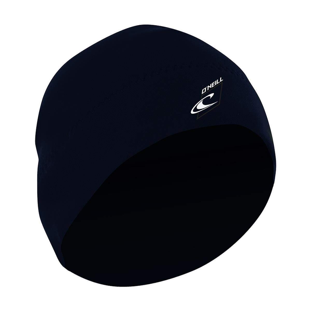 ONeill 2MM Neoprene Wetsuit Beanie Winter Hat Abyss - Unisex - Lightweight - 2mm Double lined neoprene - Hidden key pocket