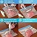 Sous Vide Vacuum Sealer Bags Kit | 15 Reusable Food Saver Storage Bags, 1 Hand Air Pump, 2 Sealing Clips and 2 Bag Clips | 100% BPA-Free | For Anova and Joule Cookers/Fridge and Freezer