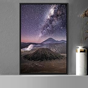 signwin Framed Canvas Sky of Stars Astronomy &...