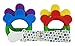 Ike & Leo Teething Toys - Bracelets: Baby Infant Toddler Pacifier Clip / Teether Holder, Best Sore Gums Pain Relief, Eco Friendly BPA Free & Freezer Safe, Set of 4 Silicone Teethers