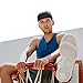 OnePlus 10 Pieces Stretchy Cotton Sports Headbands - Black