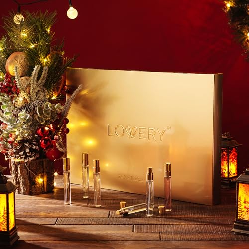 Womens Gifts Set, Unique Christmas Gifts for Women - 24-Piece Beauty Perfume Sets, Holiday Gift for Mom, Wife, Teen Girls, Her, Floral Fragrance Sampler, Travel-Size Perfumes - Advent Calendar 2025