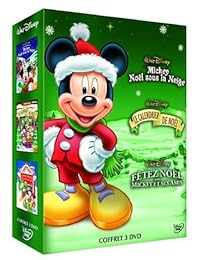 Coffret - Mickey, Noël Sous La Neige + Le Calendrier De Noël + Fêtez Noël Avec Mickey Et Ses Amis - Pack