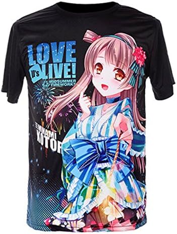 Whocos Love Live! Minami Kotori Short Sleeve T shirt Size XXL