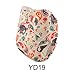 ALVABABY New Printed Design Reuseable Washable Pocket Cloth Diaper Nappy + 2 Inserts YD19