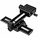 SHOOT Aluminum Pro 4-Way Macro Focusing Rail Slider/Close-up Shooting Photography for Canon Nikon Sony Pentax Olympus Samsung Other Digital SLR Camera and DC with 1/4