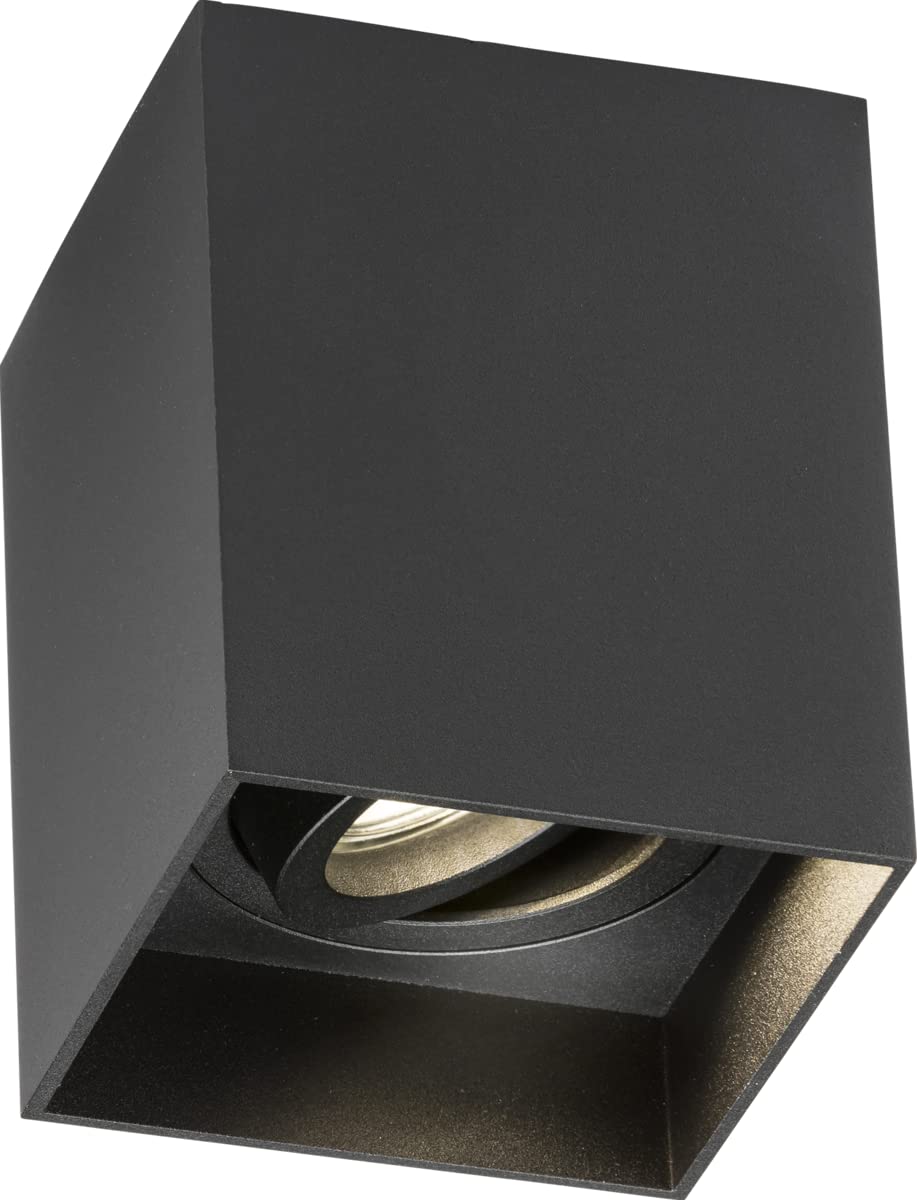 Knightsbridge Downlight, Aluminium, Black