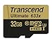 Transcend 32 GB MicroSDHC Class 10 UHS-I/U3 Memory Card with Adapter 95 Mb/s (TS32GUSDU3)
