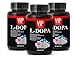 Pure L-Dopa 350mg - Mucuna Pruriens Extract (3 bottles 180 capsules)