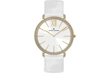 Jacques Lemans Damen-Armbanduhr Alpha Saphir 390 g