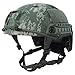 LOOGU Fast BJ Base Jump Tactical Helmet for Airsoft with 12-in-1 Headwear