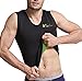 Men's Slimming Body Shaper Sauna Undershirt Vest Neoprene Black XL By Tooklanet