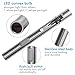 Premium Pen Lights for Nurses USB Rechargeable Nursing Penlight Flashlights 2 Pack White/Yellow Light for Medical Students Doctors Stainless Steel Body