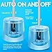 Battery and USB Operated Pencil Sharpener, Portable and Durable, Space-saving Idea for Kids Students Use at School and Home, Personal Use in Office Electric Pencil Sharpener