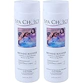 SpaChoice 2-Pounds 2-Pack Premium Bromine Booster, Sodium Bromide for Hot Tub, Made in USA