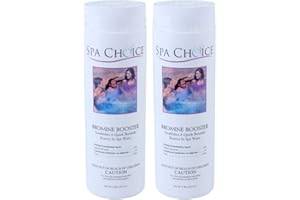 SpaChoice 2-Pounds 2-Pack Premium Bromine Booster, Sodium Bromide for Hot Tub, Made in USA