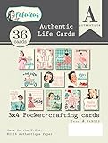 Authentique Paper FAB015 Fabulous Authentic Life Card