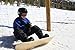 Sportsstuff Snow Ryder, Hardwood Snowboard, perfect for Beginners and Backyard Fun