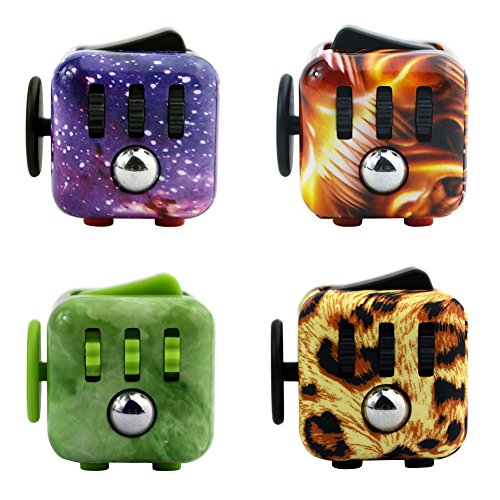 Lbkr Tech Balai Fidget Cube Toy Camo Anxiety Attention Stress Relief For Children And Adults Jade Green Pricepulse