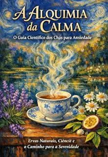 Livro A ALQUIMIA DA CALMA: O Guia Cientifico Dos Chas Para Ansiedade
