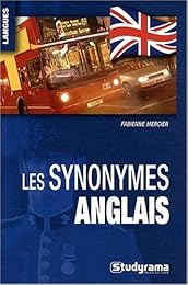 Les  synonymes anglais