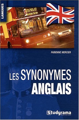 Les  synonymes anglais