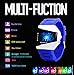 Kids Men's Digital Sport Watch Warcraft Fighter Multi Function for Age Above 12 LED 50M Outdoor Waterproof Electronic Analog Quartz Silicone Wrist Watches for Kids Toddler Boys Men (Blue)