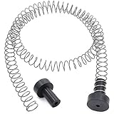 Zixar Zipline Stopper, Kids Backyard Zip Line Spring Stop / Brake Kit System 5.3ft, Zipline Parts for 3/16 1/4 5/16 3/8 Inches Cable â€¦