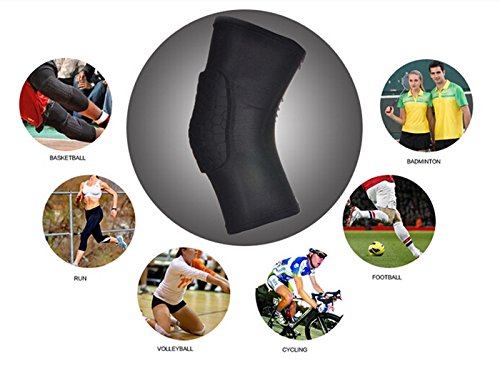 image for Vnfire A Pair of Strengthen Kneepad Honeycomb Pad Crashproof Antislip 