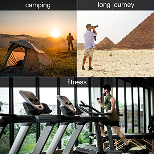 NEWHEY-Faltbar-Reisetasche-Gross-40L-65L-80L-Sporttasche-Herren-Damen-mit-Schuhfach-Leichter-Weekender-Uebernachtung-Tasche-fuer-Reisen-Gym-Duffel