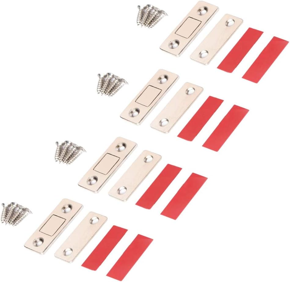 4er Pack Türmagnete Dünne Selbstklebende Schranktürverschlüsse