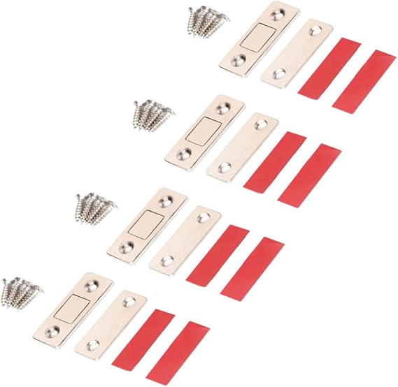 4er Pack Türmagnete Dünne Selbstklebende Schranktürverschlüsse
