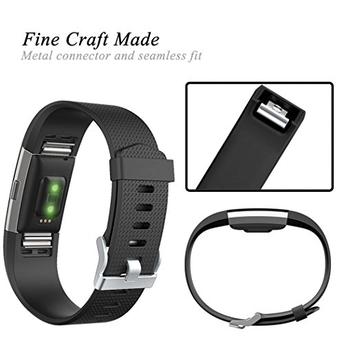 GEAK Bands for Fitbit Charge 2, Adjustable Sports Wrist Bands for