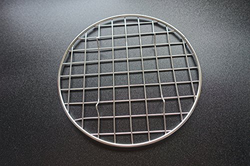 B&S FEEL Multi-Purpose Stainless Steel Round Baking and Cooling Rack, 8.25-Inches