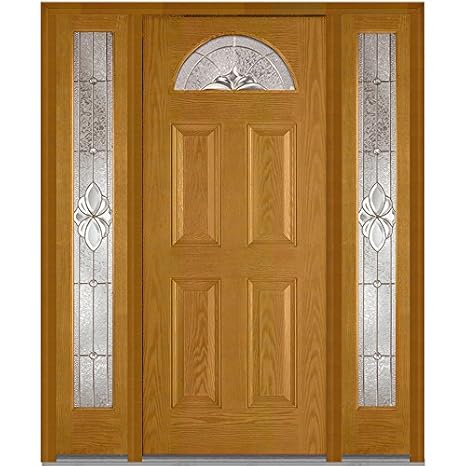 National Door Company Z004105R - Roble de fibra de vidrio, madera de