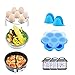 Accessories Kit for Instant Pot: 8 Pieces - Springform Cake Pan/Steamer Basket Inserts/Egg Steamer Rack/Silicone Egg Bites Molds/Oven Mitts/Magnetic Cheat Sheets Compatible with 6,8 Qt Instant Pot