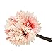 Gerbera Daisy Artificial Flowers for Home Decor 7 Stems Silk Daisies Flower for Wedding Bouquet Living Room Office Party DIY Decoration (Pink)