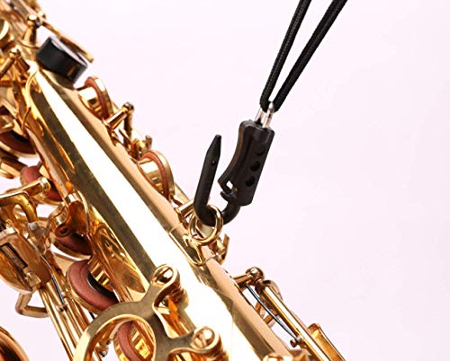 image for BEJR Saxophone Harness Musical Instrument Neck Strap for Saxophones, H