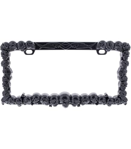 【ぱぴ】Black Design BX-plate/ironplate Amazon.com: United Pacific 50004 Black License Plate Frame