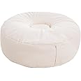 Newborn Posing Beanbag(Unfilled) 32″ for Photography Backdrop Stand Newborn Photo Prop Posing Pillow Posing Background Frame Donut Beanbag Cover for Newborn Photoshoots/Newborn Photography Sessions