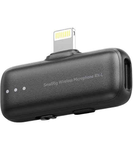 Amazon.com: SMALLRIG S70 Lightning Wireless Receiver S70RX-L +