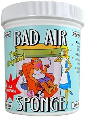 The Original Bad Air Sponge Odor Absorbing Neutralant, 14 Ounces, Pack of 18