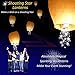 10pc White Shooting Star Sky Lanterns, The Original from TnT Sales