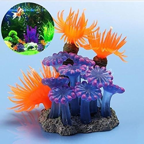 Artificial Resin Coral for Aquarium Fish Tank Decoration Underwater Ornament Set038