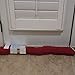 Heavy Duty Door Draft Blocker, Door Draft Blocker,Under Door Draft Stopper, Decorative Door Draft Stopper, Window and Door Insulation, Fits Doors and Windows up to 36