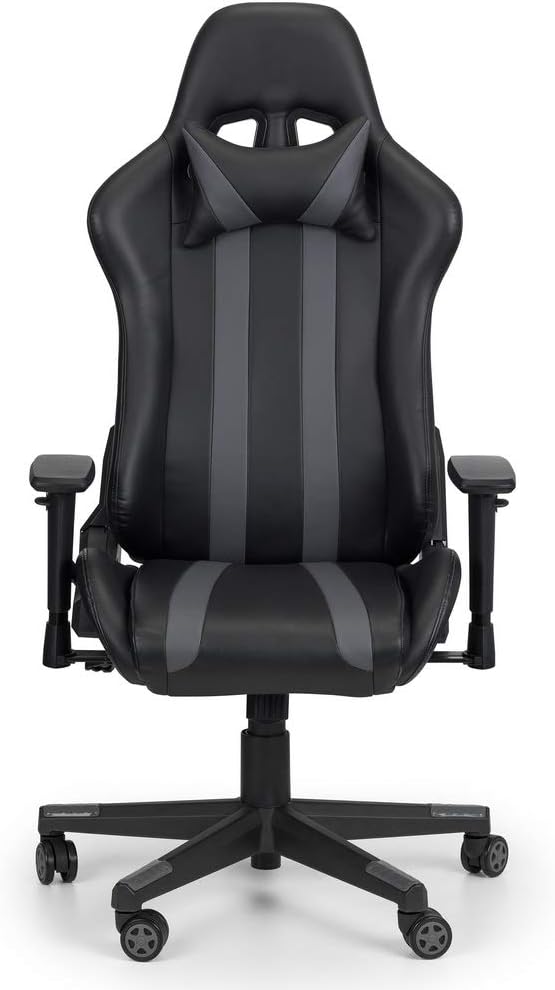 Meteor Gaming Chair, Black and Grey - Image 3