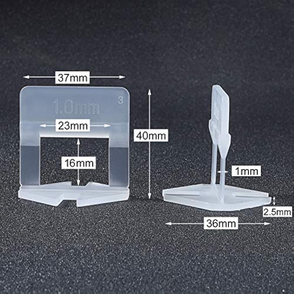 Tile Leveling Compounds System Clips 400 Pcs Clips(1/32" (1mm)) eBay