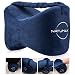 NATUMAX Knee Pillow for Side Sleepers - Sciatica Pain Relief - Back Pain, Leg Pain, Pregnancy, Hip and Joint Pain Memory Foam Leg Pillow + Free Sleep Mask and Ear Plugs